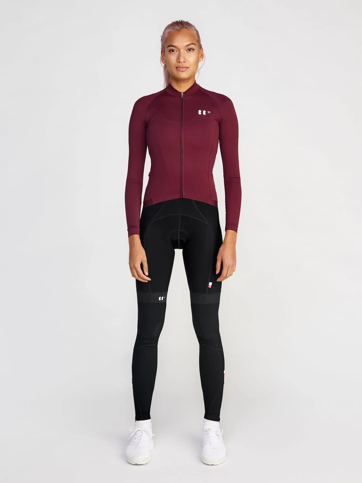 Everyday Longsleeve Jersey Burgundy Women