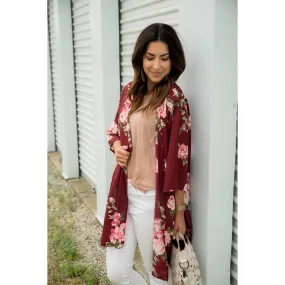 Floral Tunic Kimono