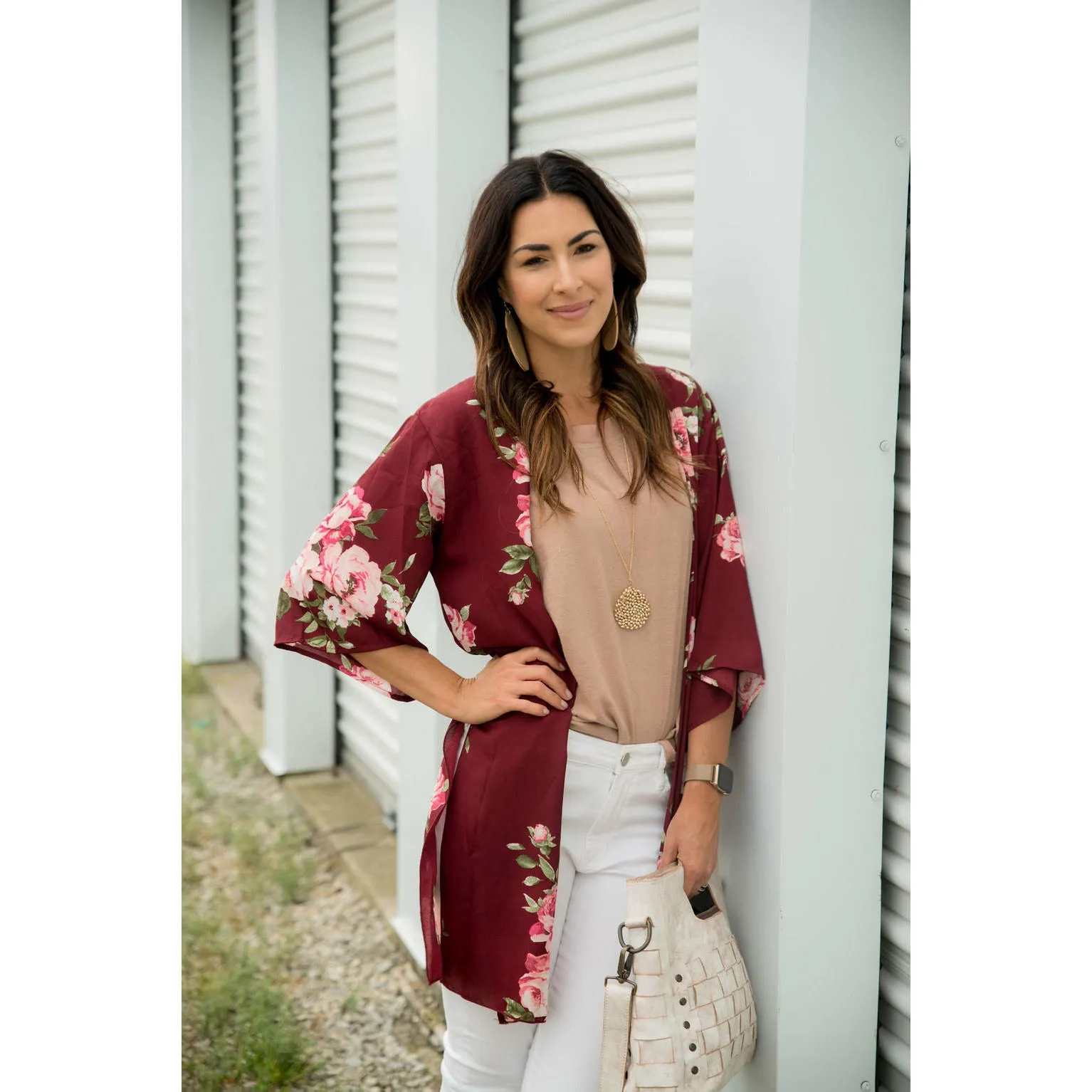 Floral Tunic Kimono