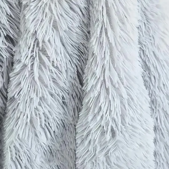 Fluffy Pet Blankets-Soft Faux Fur, Anti-Anxiety Cozy Throws for Cats and Dogs, M 80*55cm Blue