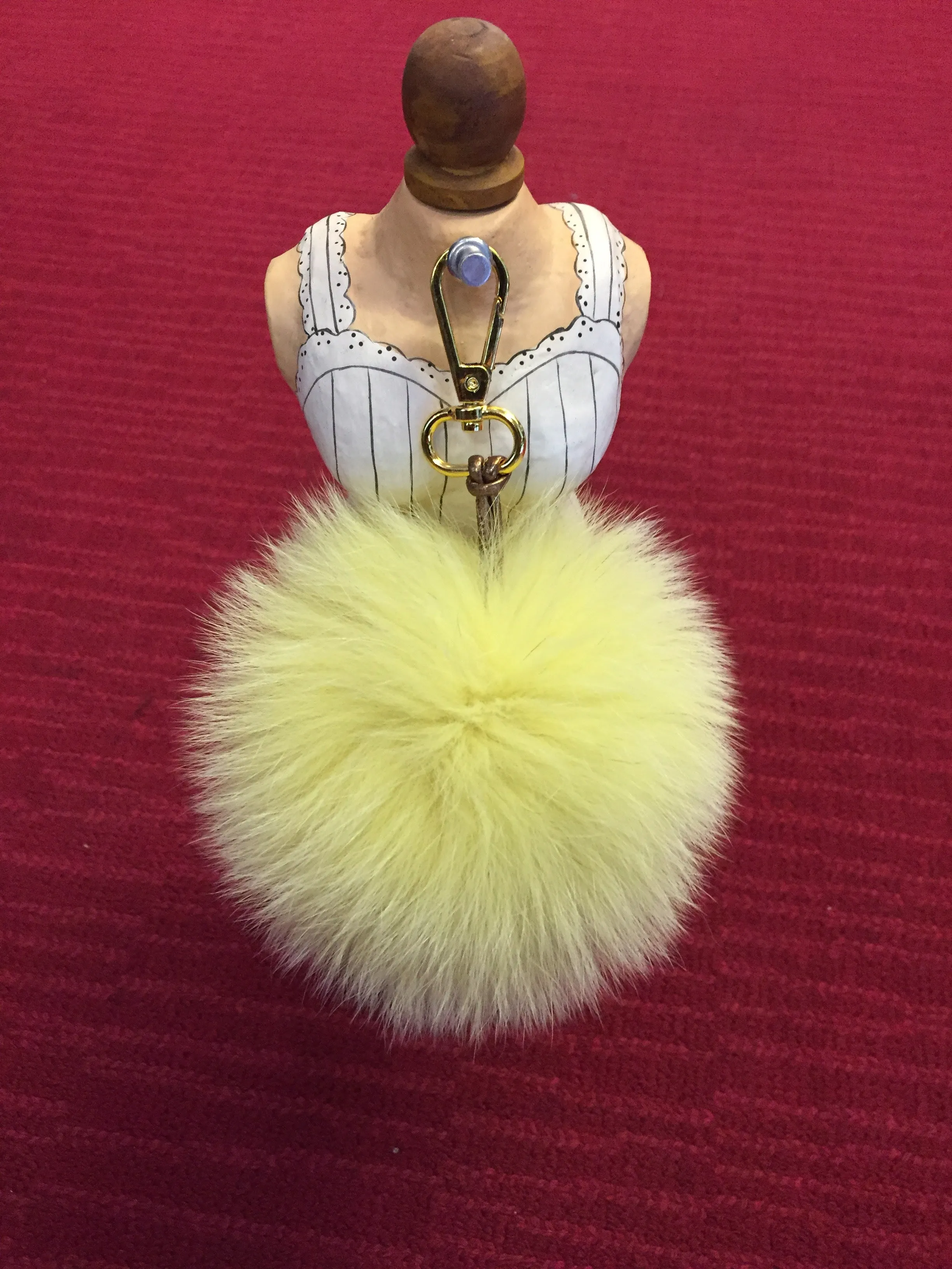 Fox fur charms