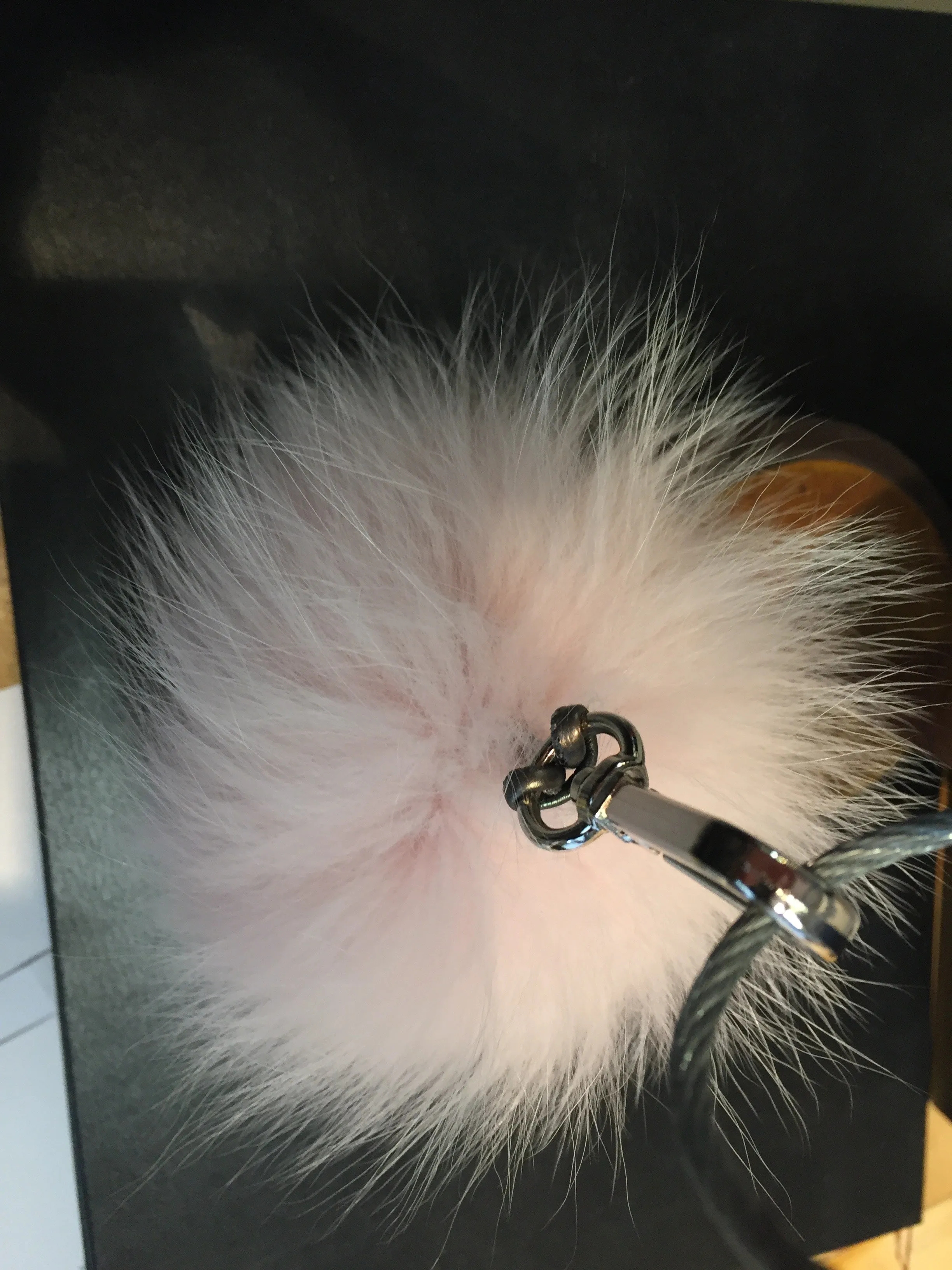 Fox fur charms