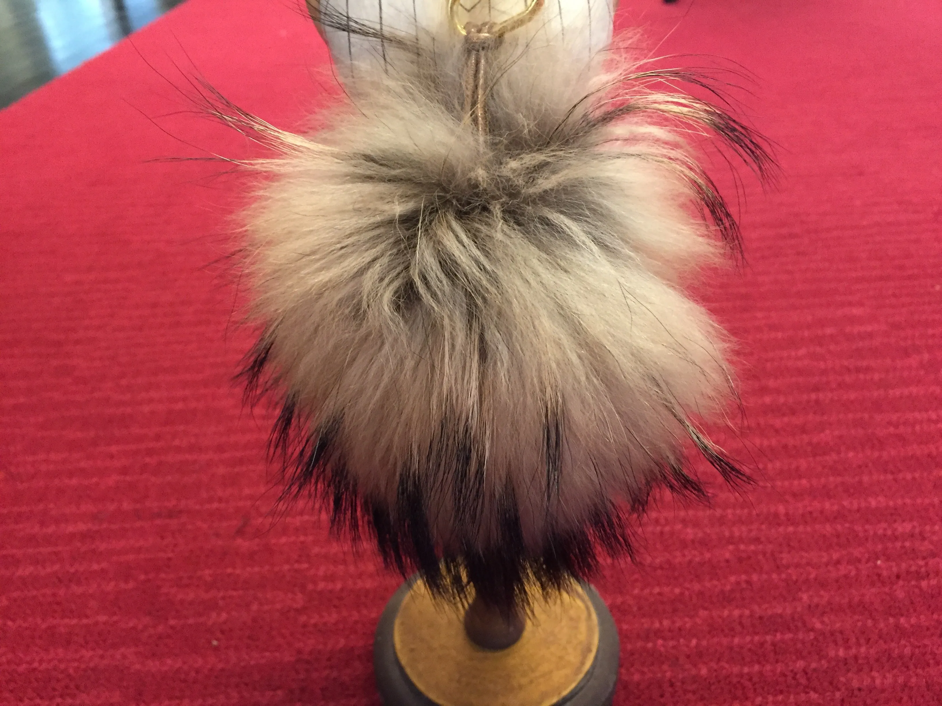 Fox fur charms