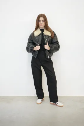 FRAN JACKET FAUX LEATHER