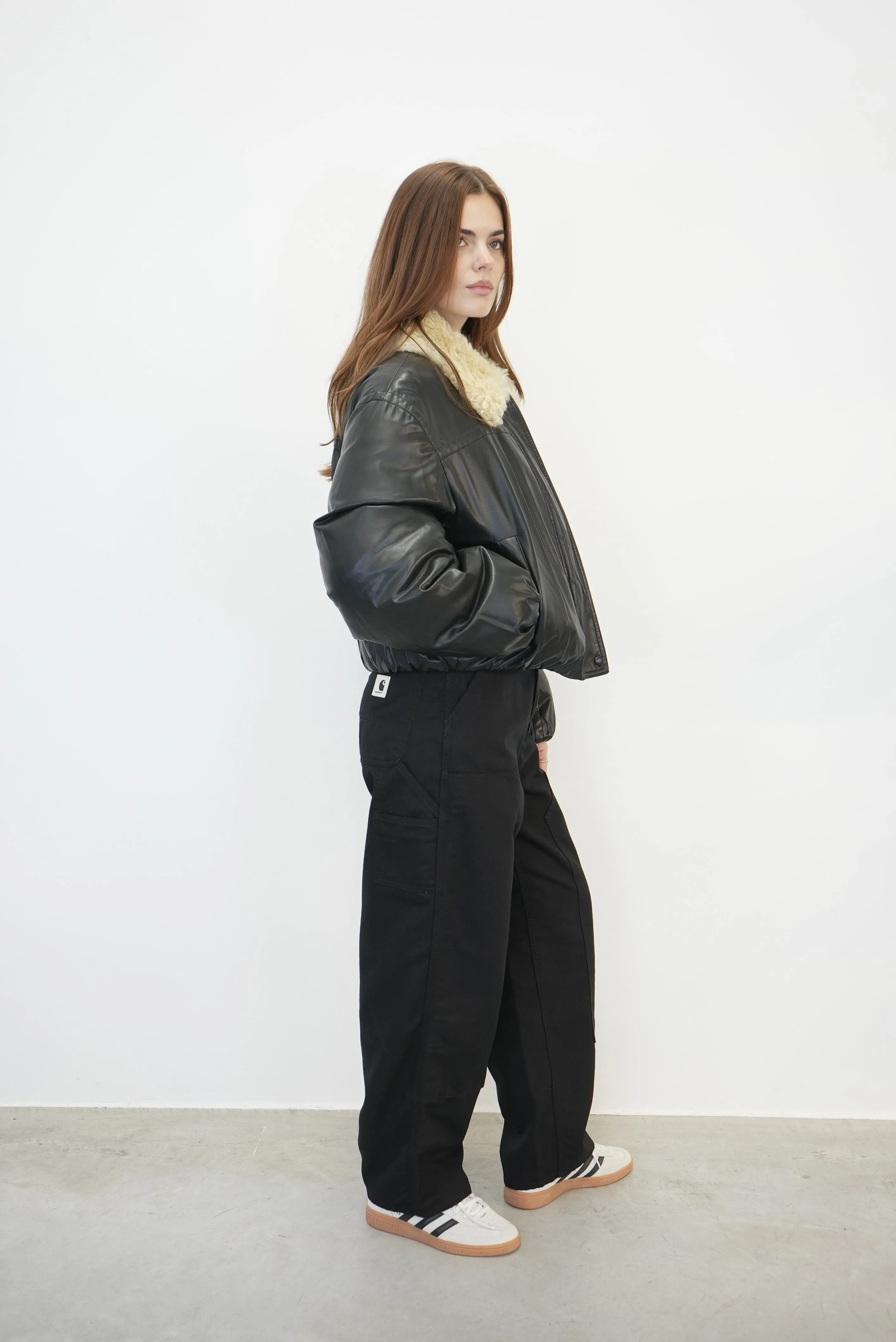 FRAN JACKET FAUX LEATHER