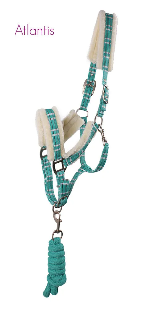 Fur Lined Head Collar Set