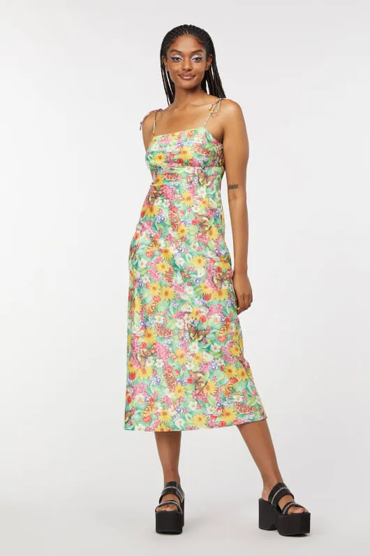 Glade Satin Slip Dress