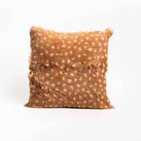 Goat Fur Throw Pillow