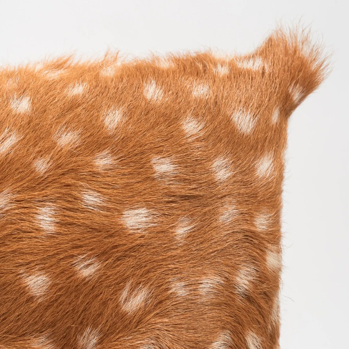 Goat Fur Throw Pillow