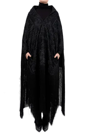 Hand Embroidered Poncho