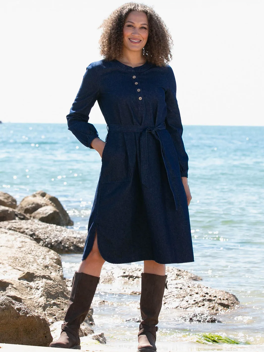Harewood denim dress
