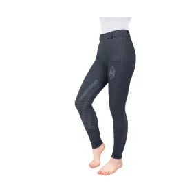 Hy Equestrian Jesmond Jewel Denim Look Tights