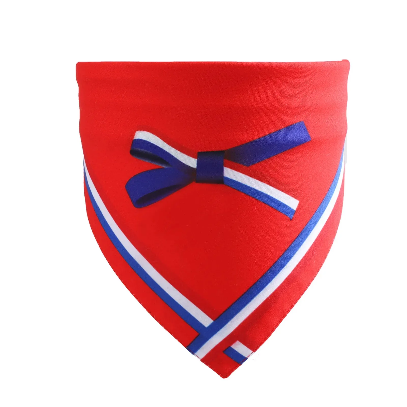 Independence Day Pet Triangle Scarf American Flag Pattern Dog Bandage for large dogs Fashion Summer Soft Pet Collar Dropshipping