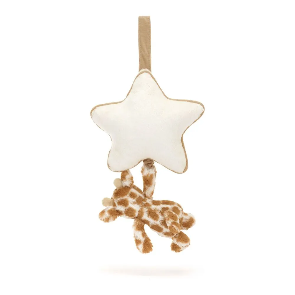 Jellycat Musical Pull Plush Toy - Bashful Giraffe