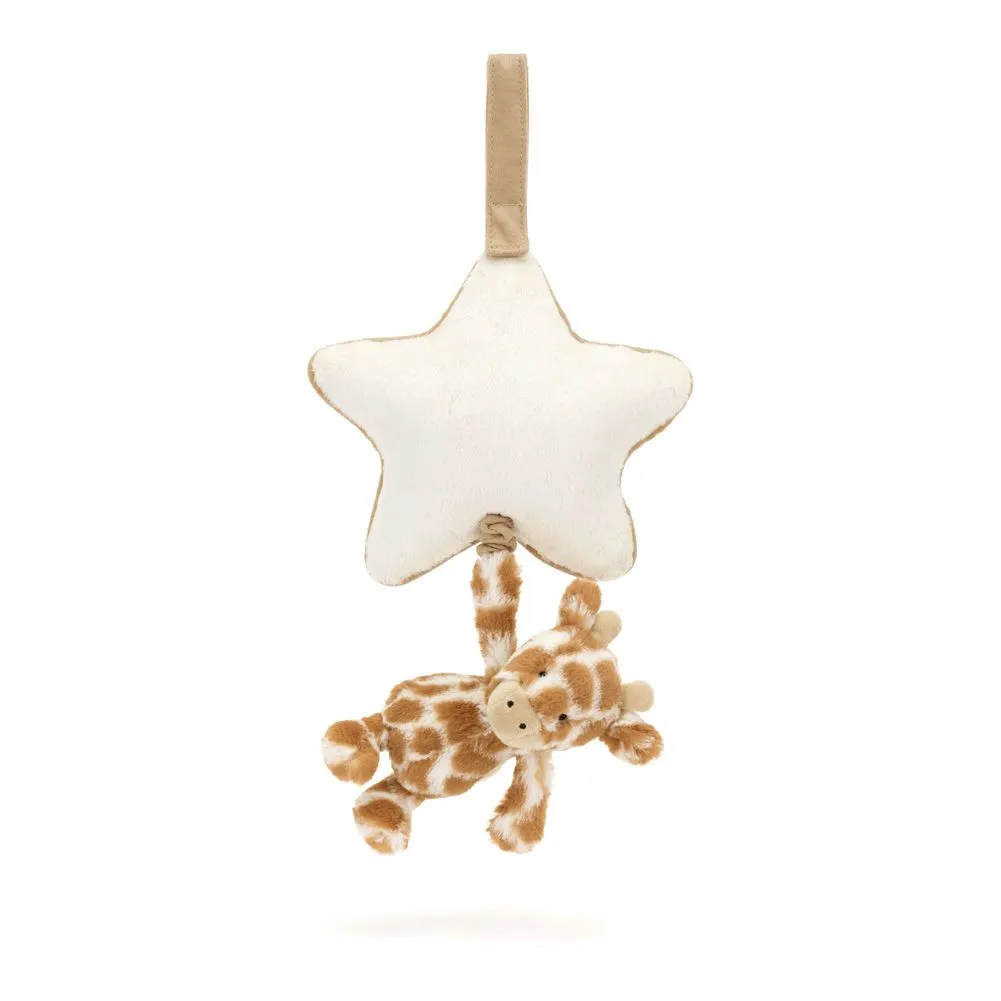 Jellycat Musical Pull Plush Toy - Bashful Giraffe