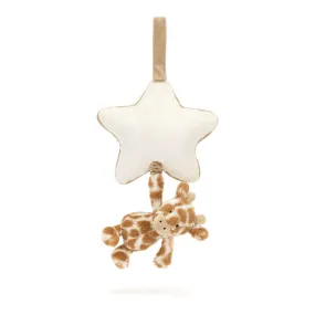 Jellycat Musical Pull Plush Toy - Bashful Giraffe