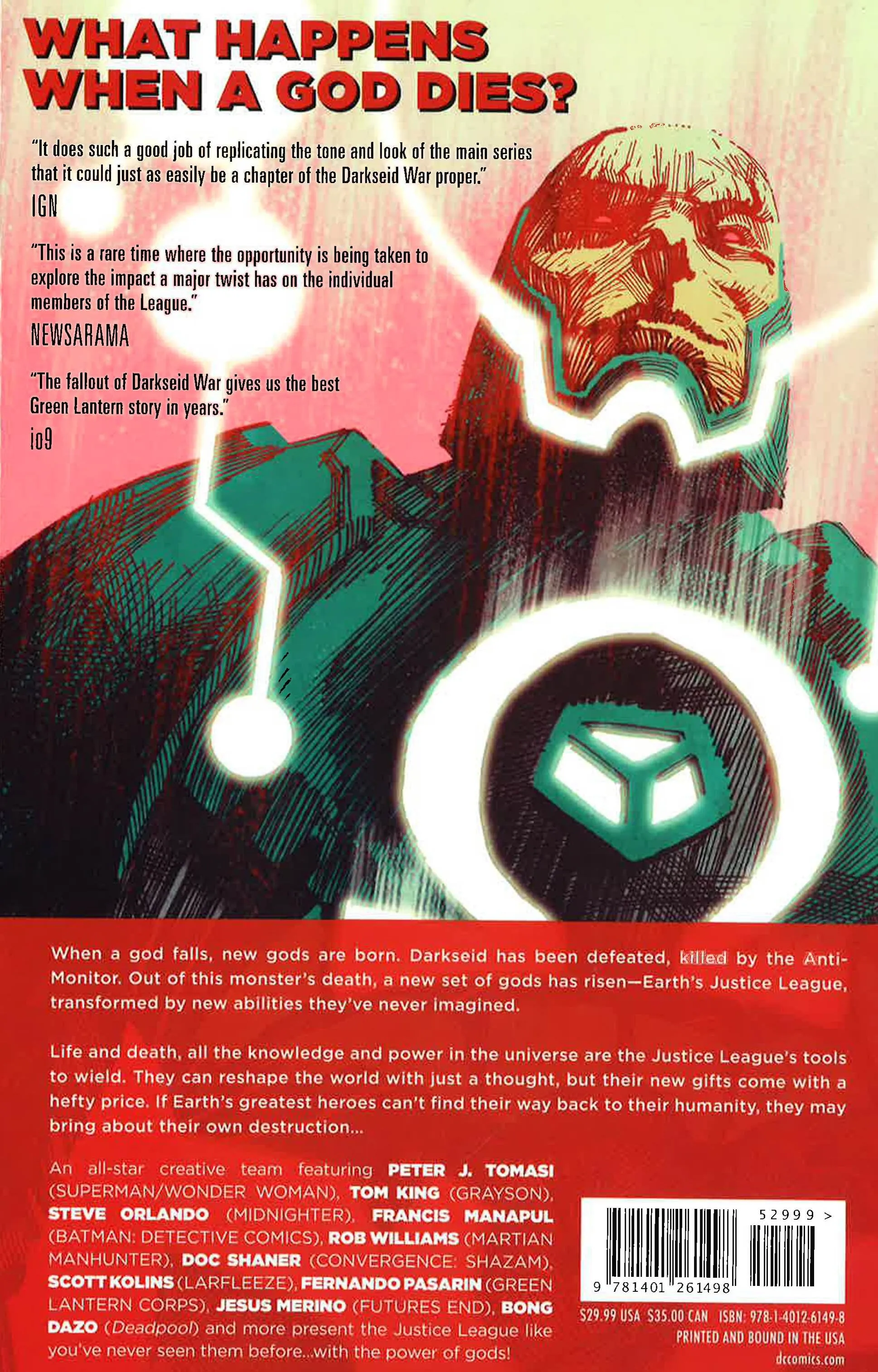 Justice League : The Darkseid War Power Of The Gods