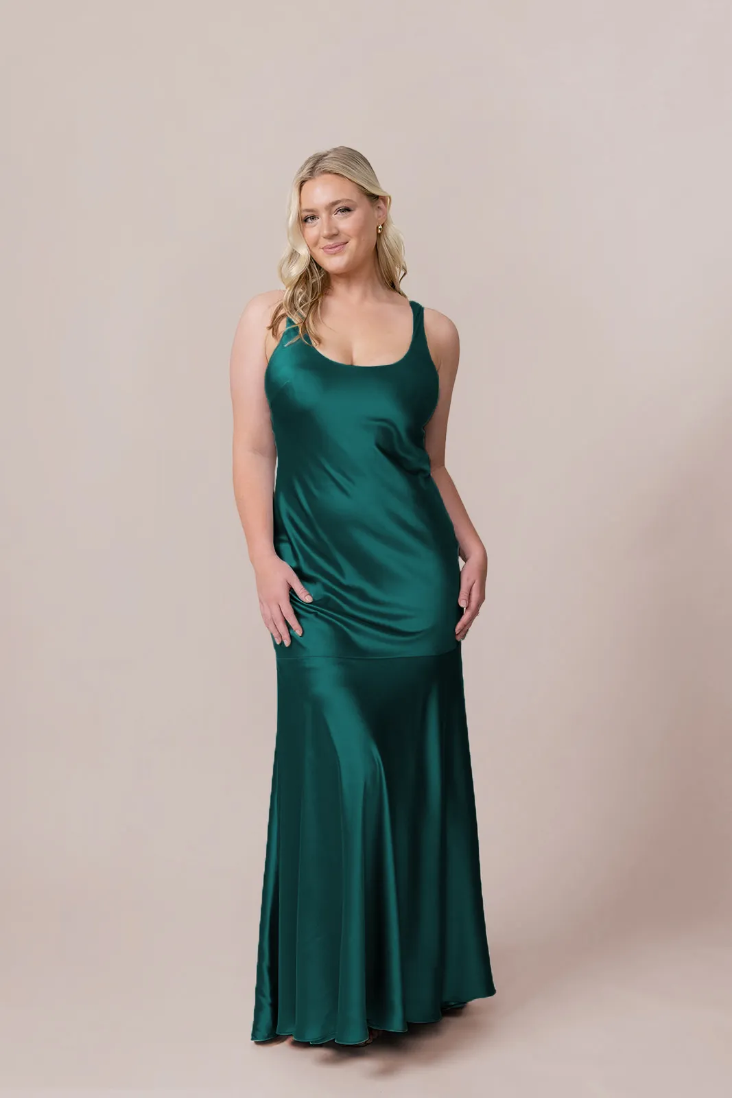 Lana Satin   Tulle Dress | Made To Order