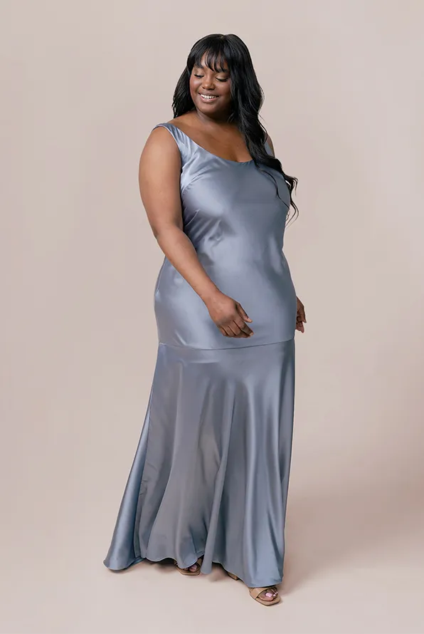 Lana Satin   Tulle Dress | Made To Order