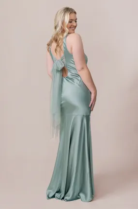 Lana Satin   Tulle Dress | Made To Order