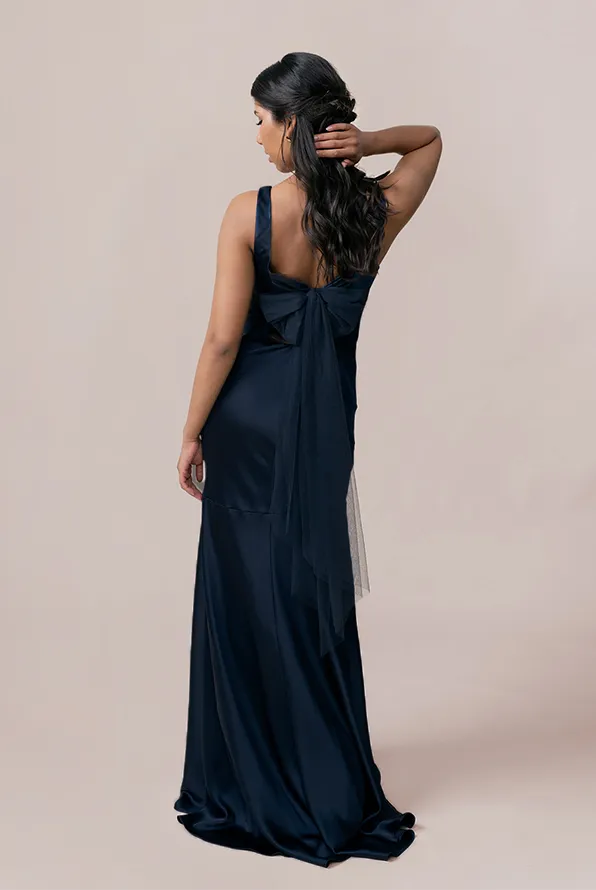 Lana Satin   Tulle Dress | Made To Order