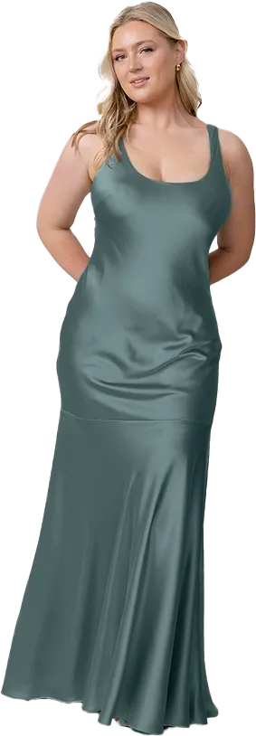 Lana Satin   Tulle Dress | Made To Order