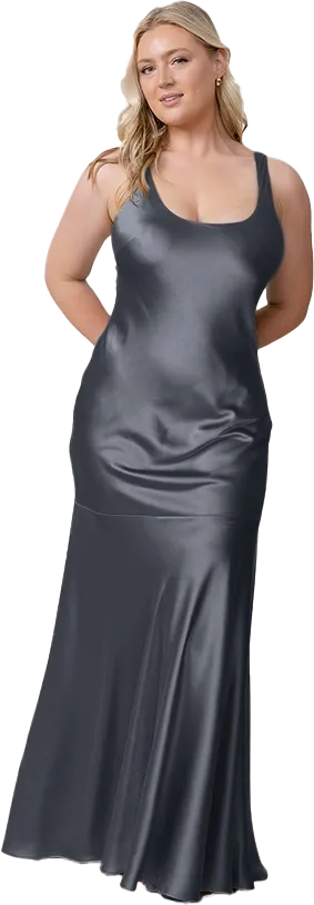 Lana Satin   Tulle Dress | Made To Order
