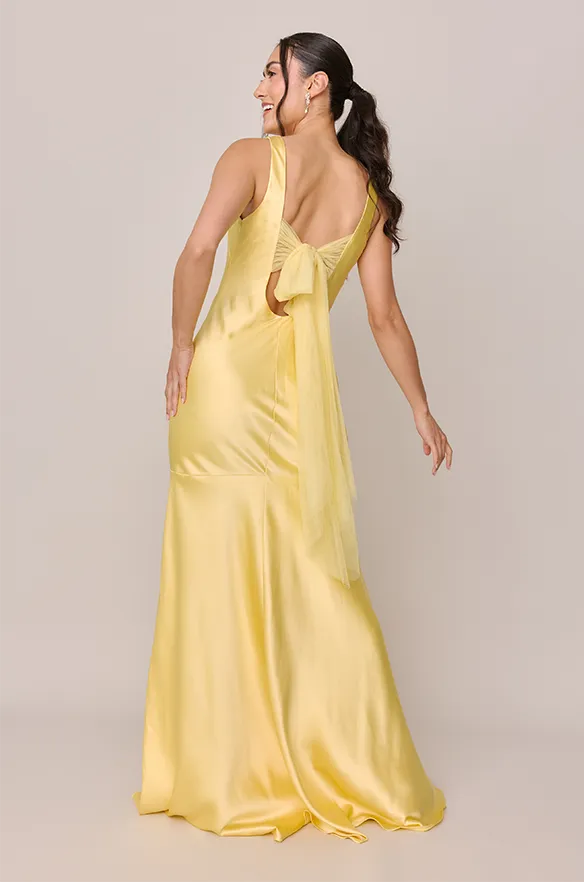 Lana Satin   Tulle Dress | Made To Order