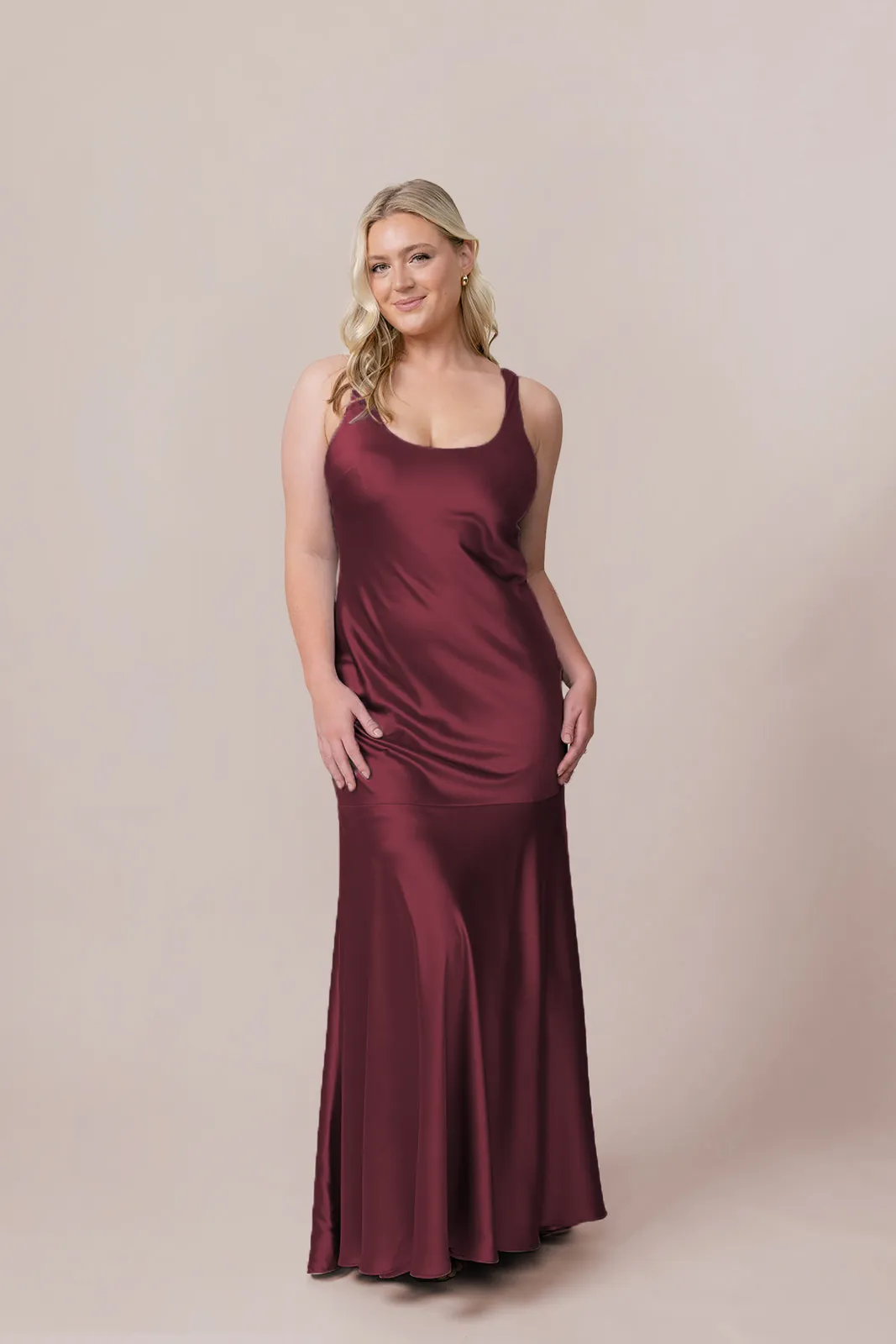 Lana Satin   Tulle Dress | Made To Order