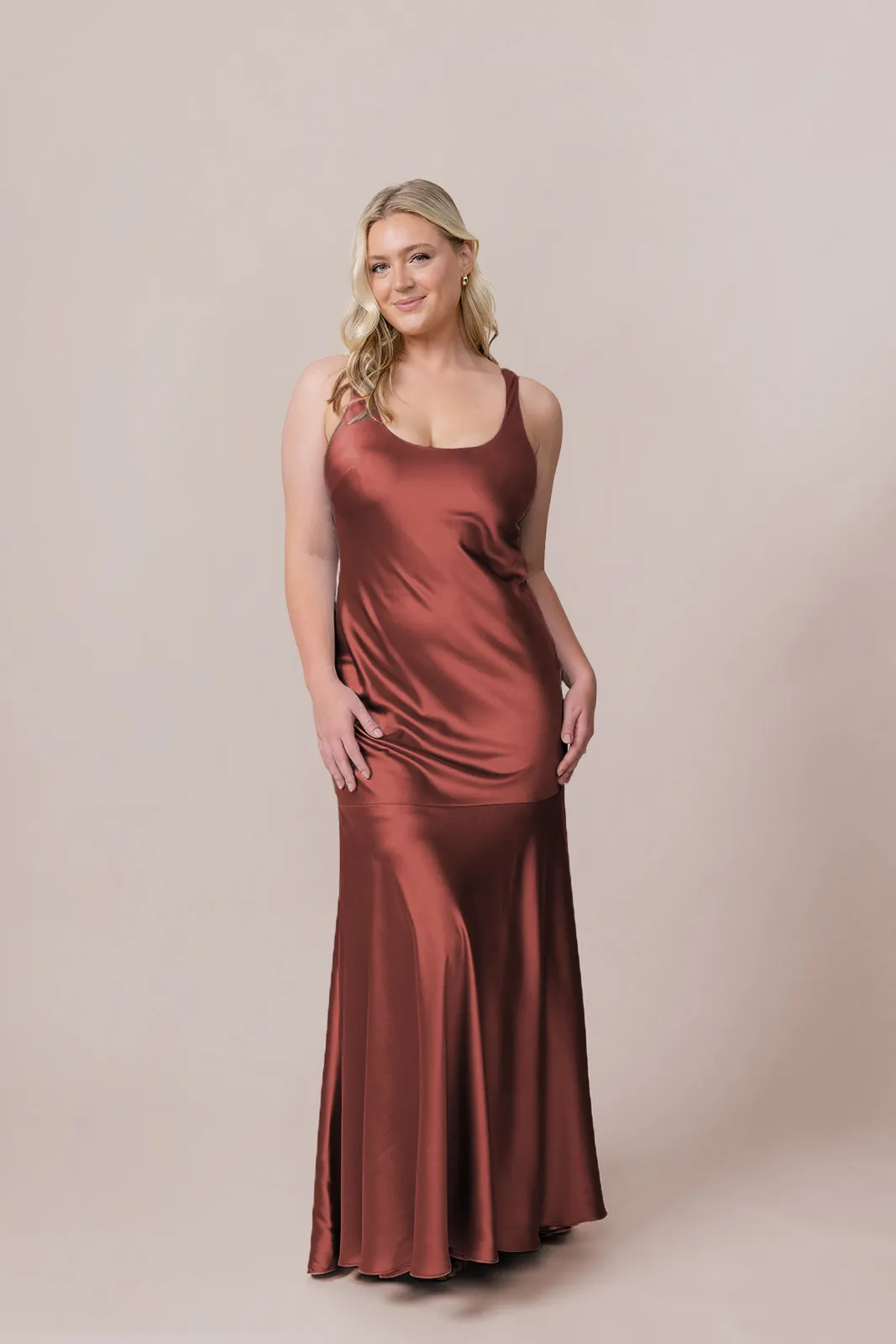 Lana Satin   Tulle Dress | Made To Order