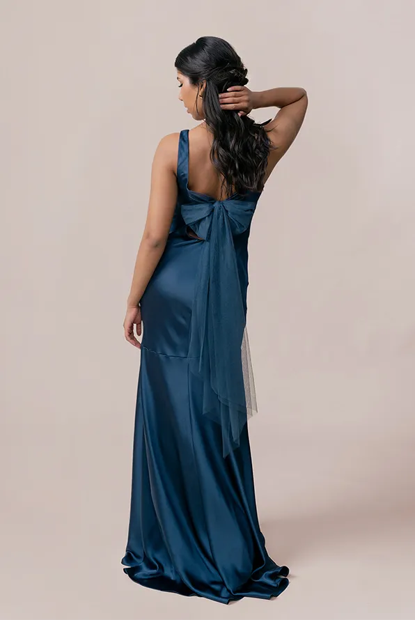 Lana Satin   Tulle Dress | Made To Order