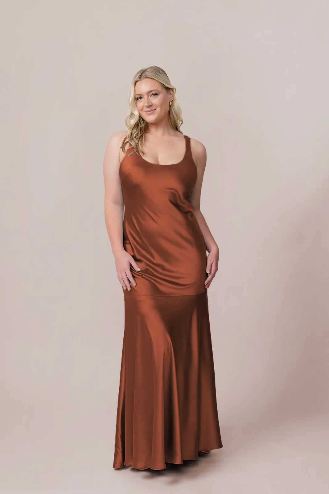 Lana Satin   Tulle Dress | Made To Order