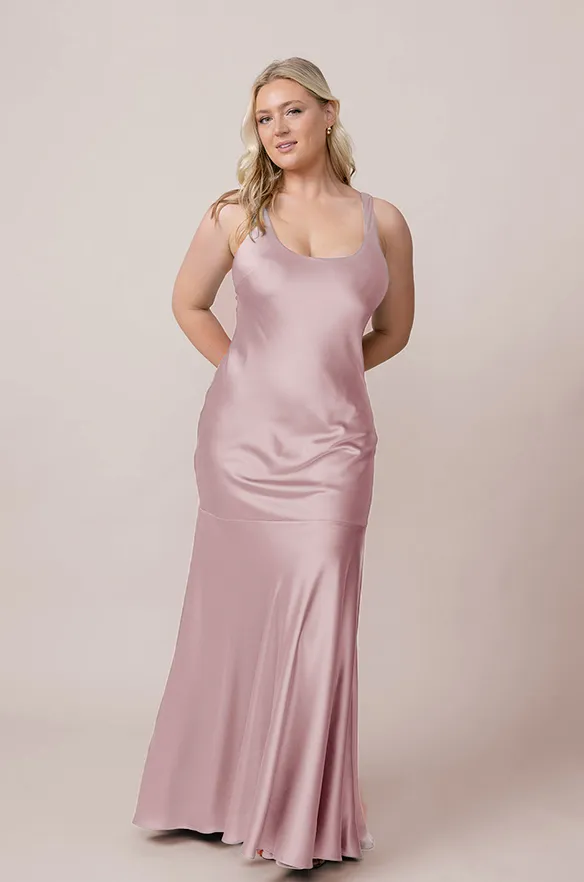 Lana Satin   Tulle Dress | Made To Order