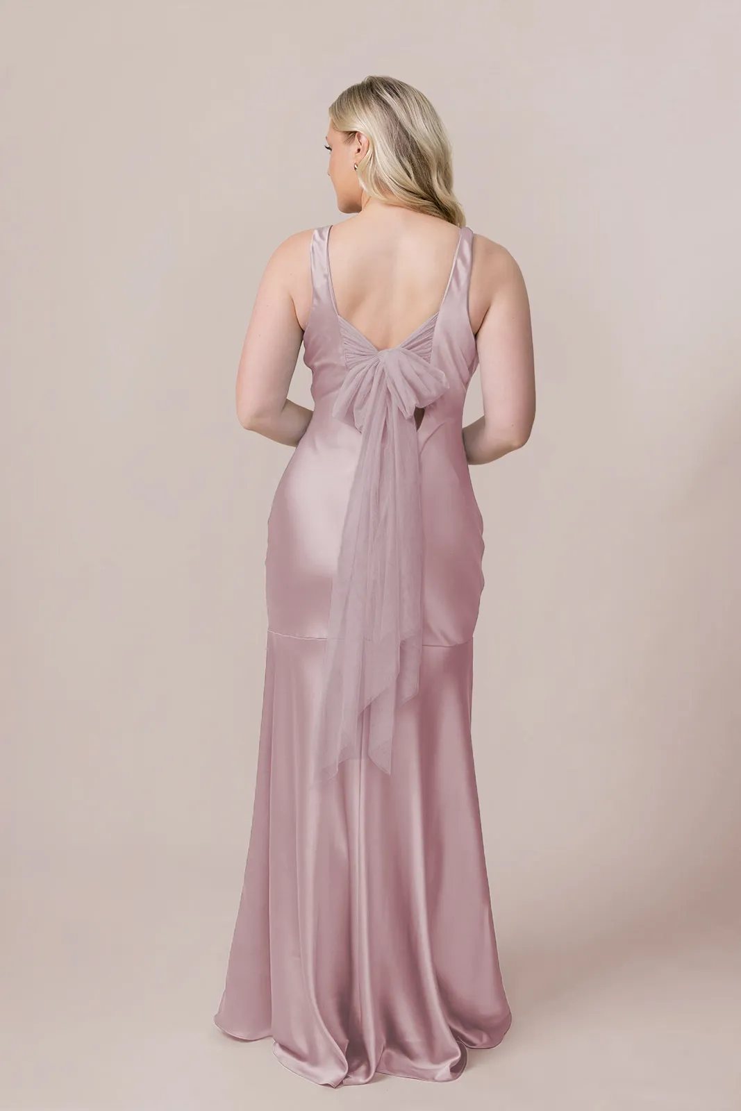 Lana Satin   Tulle Dress | Made To Order