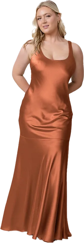 Lana Satin   Tulle Dress | Made To Order