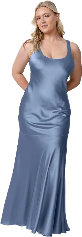 Lana Satin   Tulle Dress | Made To Order