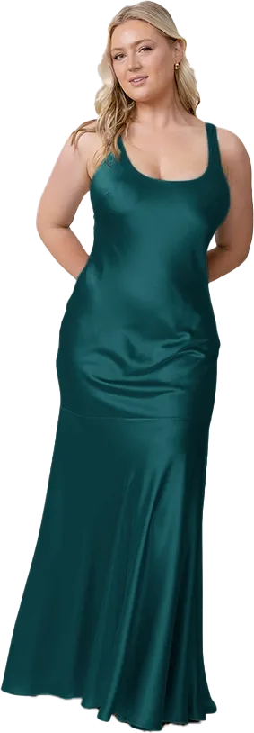 Lana Satin   Tulle Dress | Made To Order
