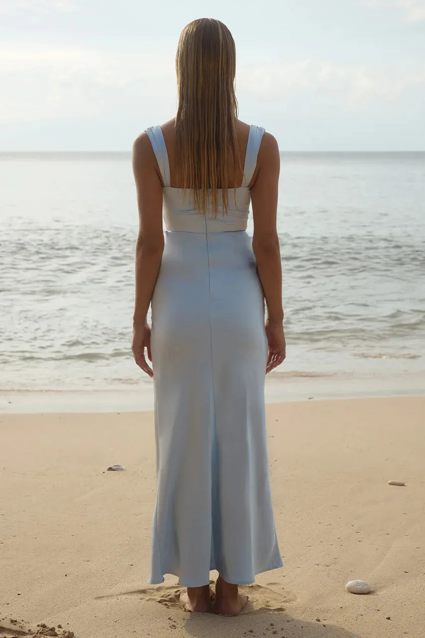 Leanne Gown by Runaway the Label - Ice Blue