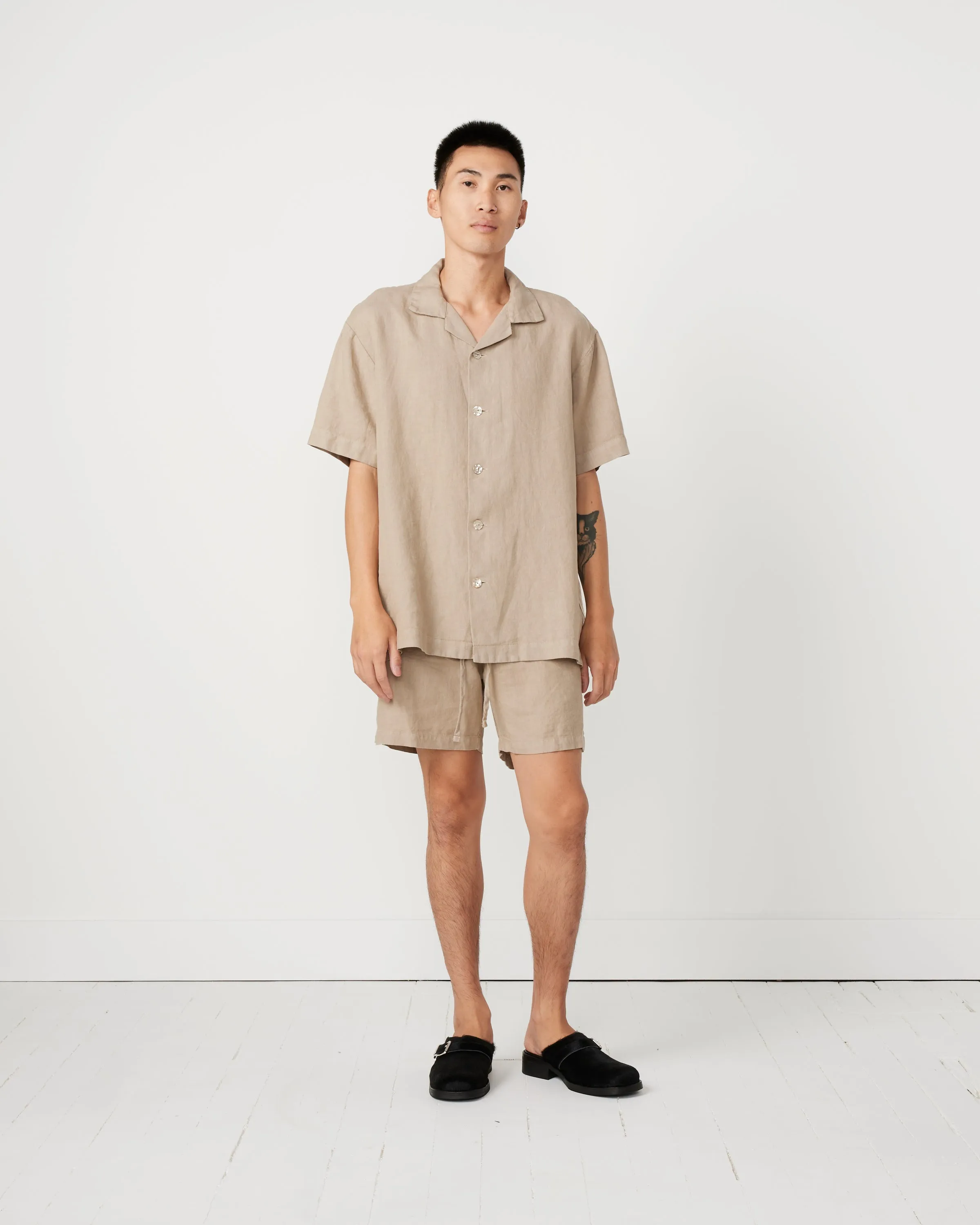 Linen Haus Shirt in Desert