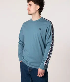 Long Sleeve Laurel Taped T-Shirt