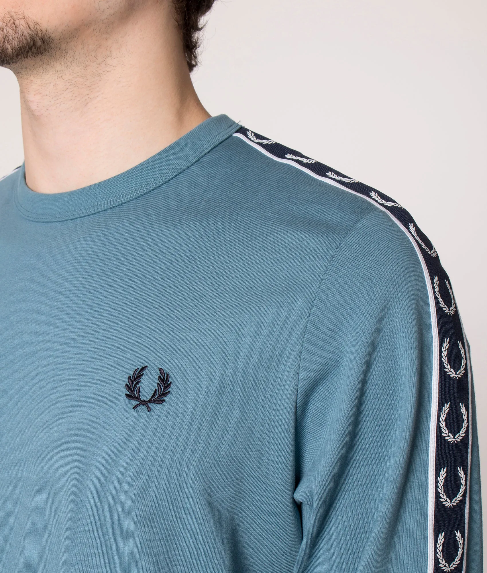 Long Sleeve Laurel Taped T-Shirt