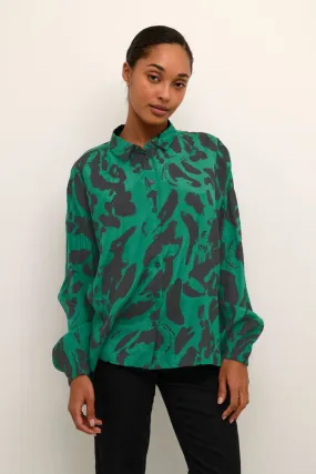LOOSE FIT PRINTED BLOUSE