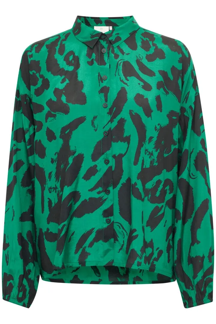 LOOSE FIT PRINTED BLOUSE