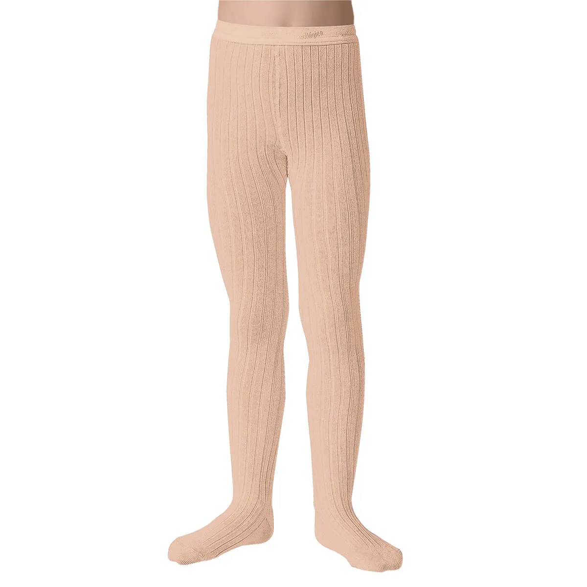 Louise Ribbed Tights in Sorbet by Collegien