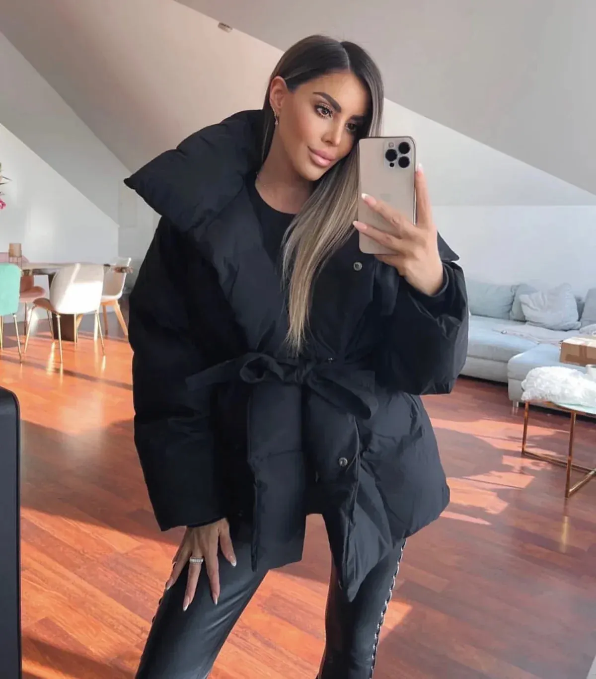 Mara Elegant Padded Jacket