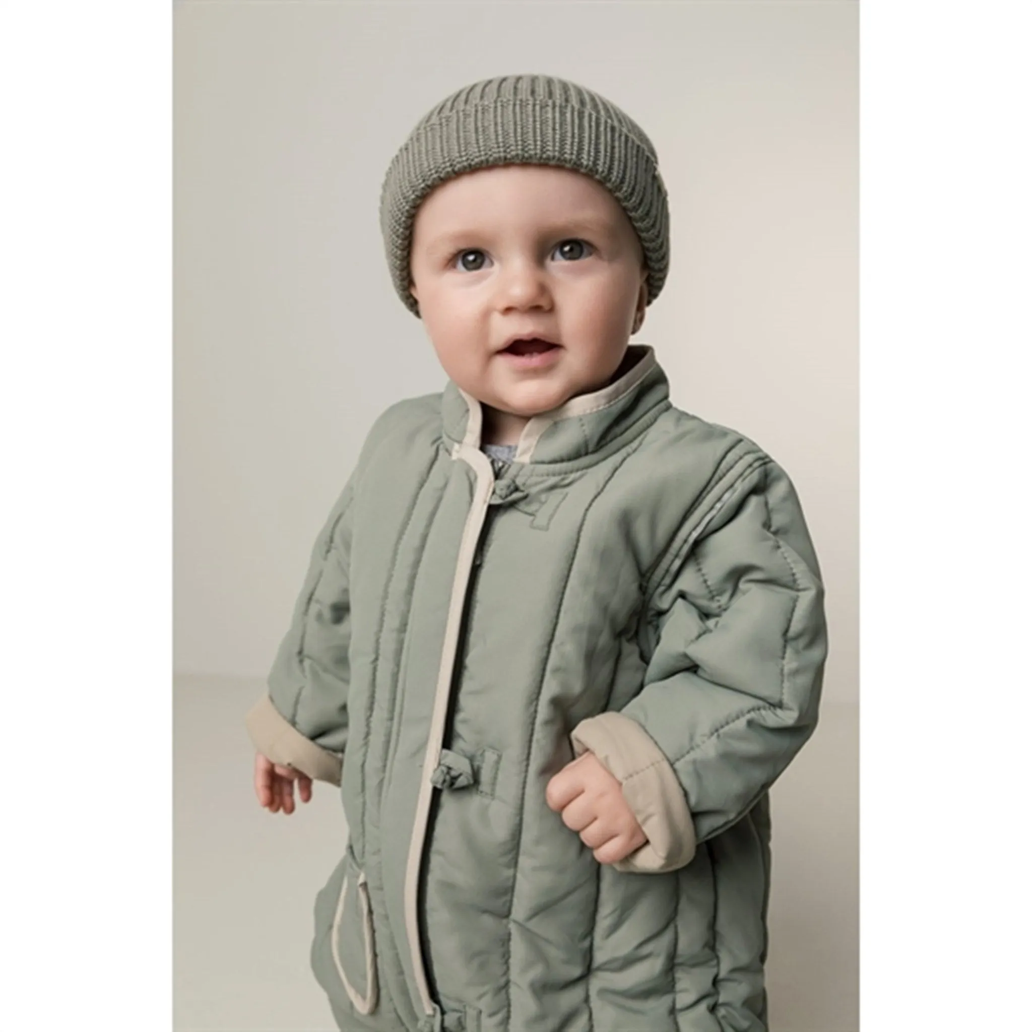 MarMar Light Moss Ozu Quilt Thermo Suit