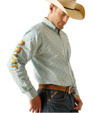 Men's Ariat Team Colton Classic Fit Button Down Shirt #10051522