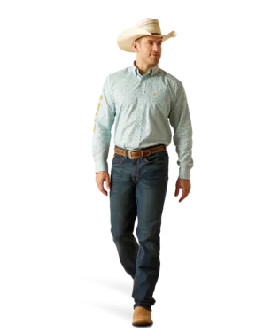 Men's Ariat Team Colton Classic Fit Button Down Shirt #10051522