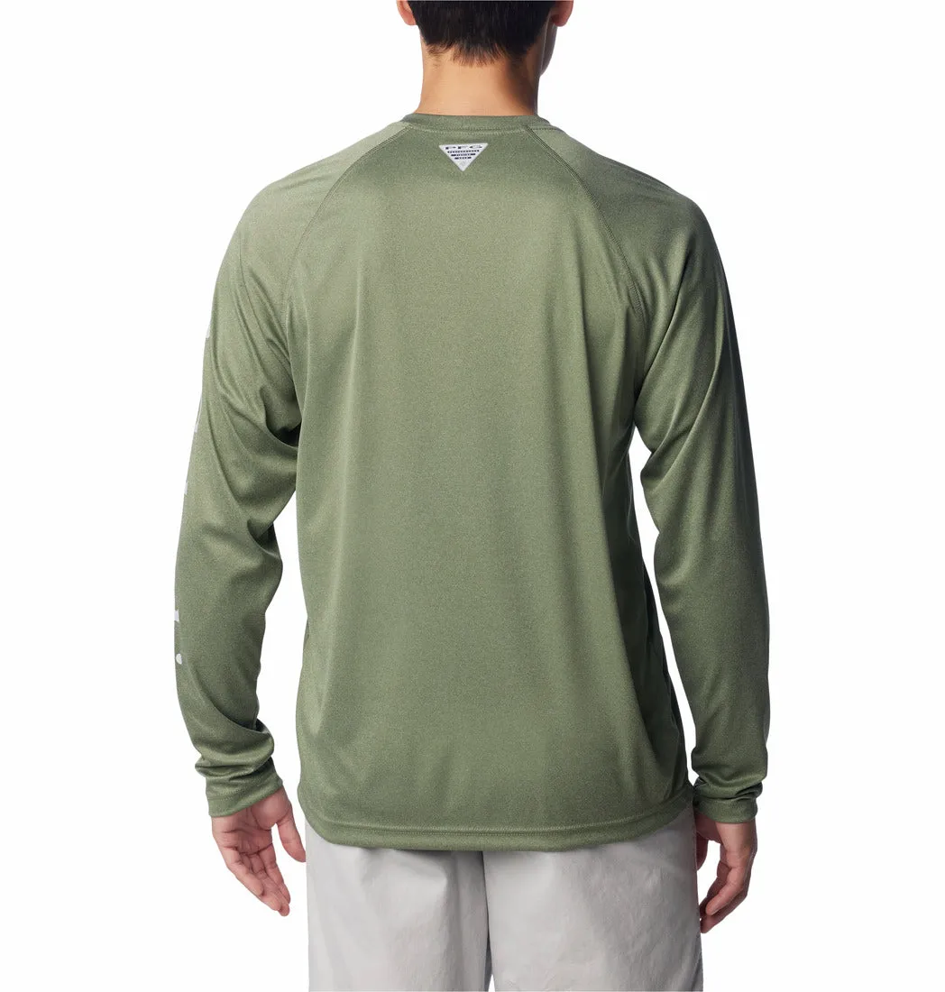 Men's PFG Terminal Tackle Heather Long Sleeve Shirt