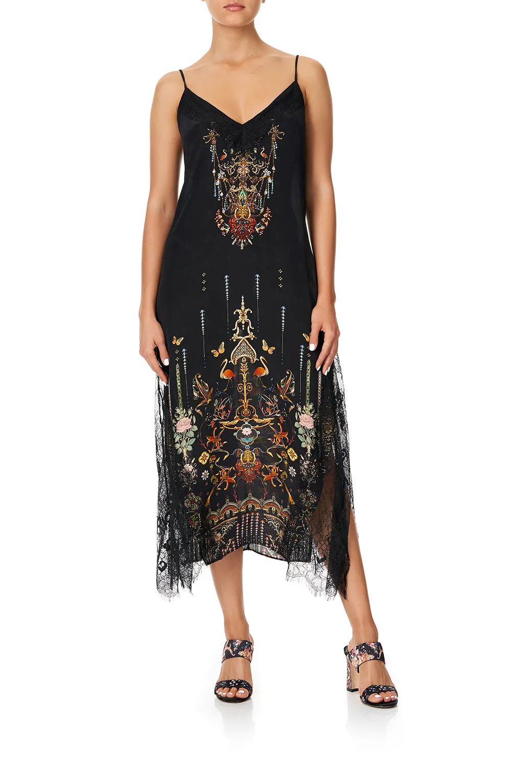 MIDI LACE SLIP REBELLE REBELLE